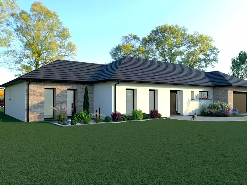 Maison neuve, 189 m² - Auchy-les-Mines (62138)
