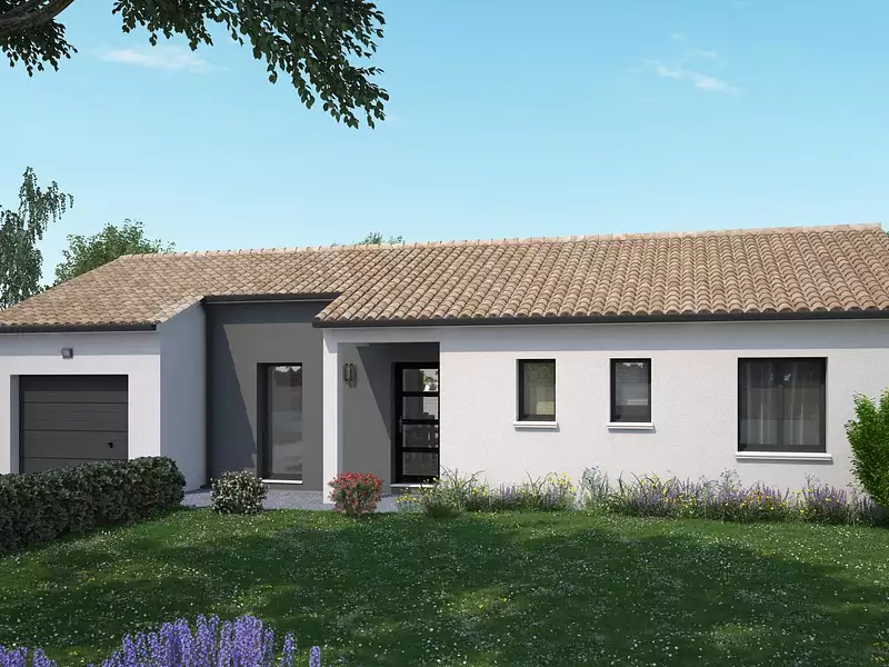 Maison neuve, 87 m² - Saint-Julien-l'Ars (86800)