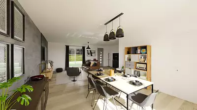 Maison neuve, 89,64 m²