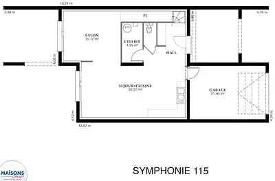 Maison neuve, 115 m²