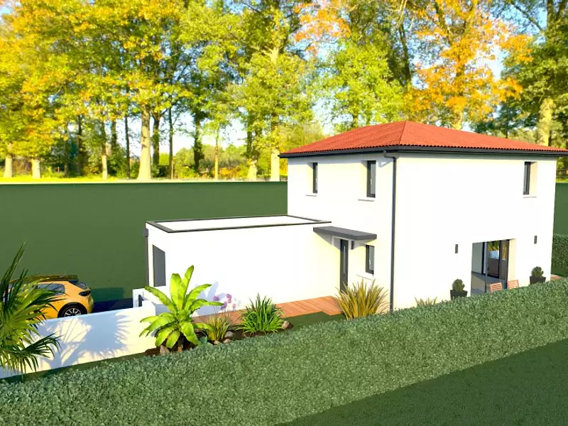Maison neuve, 86 m² - Pollestres (66450)
