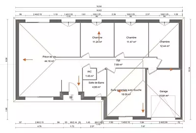 Maison neuve, 120 m²