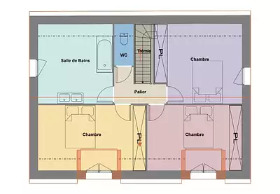 Maison neuve, 125 m²