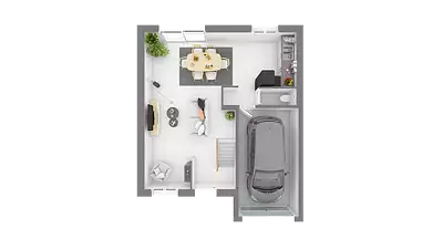 Maison neuve, 85,58 m²