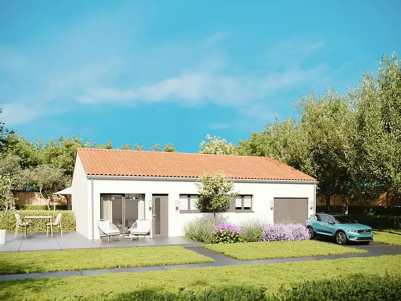 Maison neuve, 49 m² - Sainte-Foy (85150)