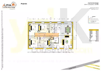Maison neuve, 100 m²