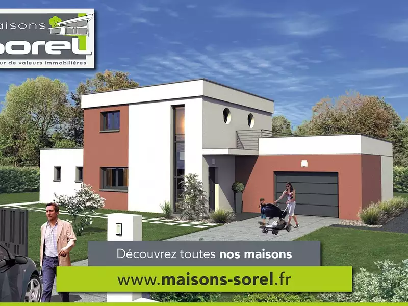 Maison neuve, 120 m² - Reyrieux (01600)