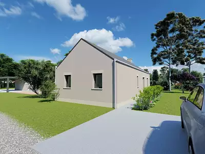 Maison neuve, 72 m²