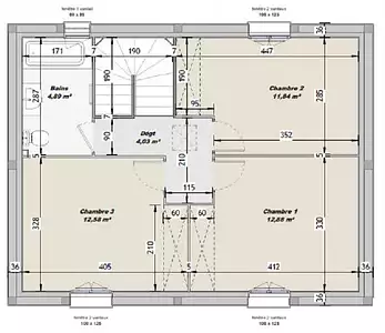 Maison neuve, 93 m²
