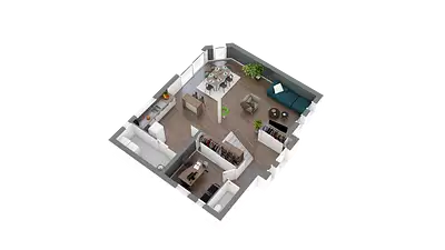 Maison neuve, 128,14 m²