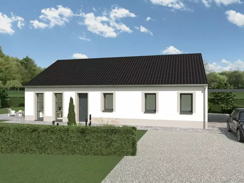 Maison neuve, 90 m² - Ardres (62610)