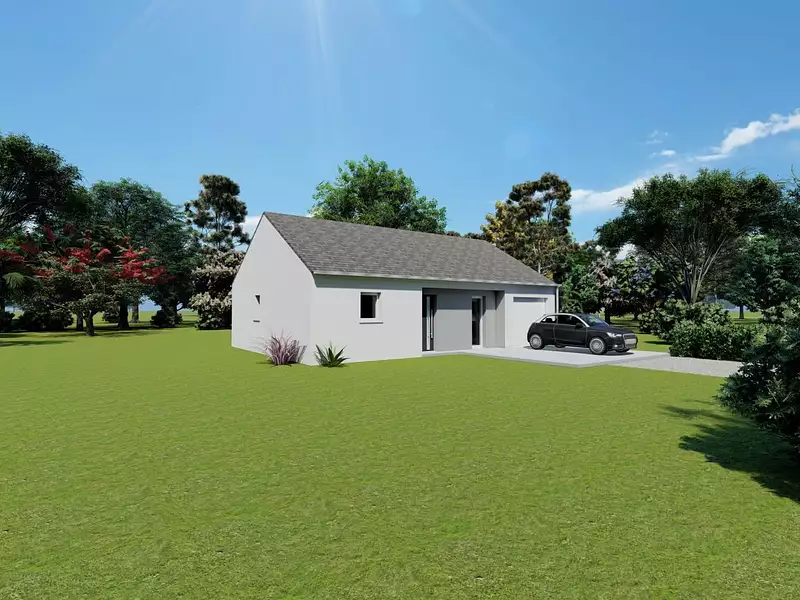 Maison neuve, 72 m² - Plestan (22640)