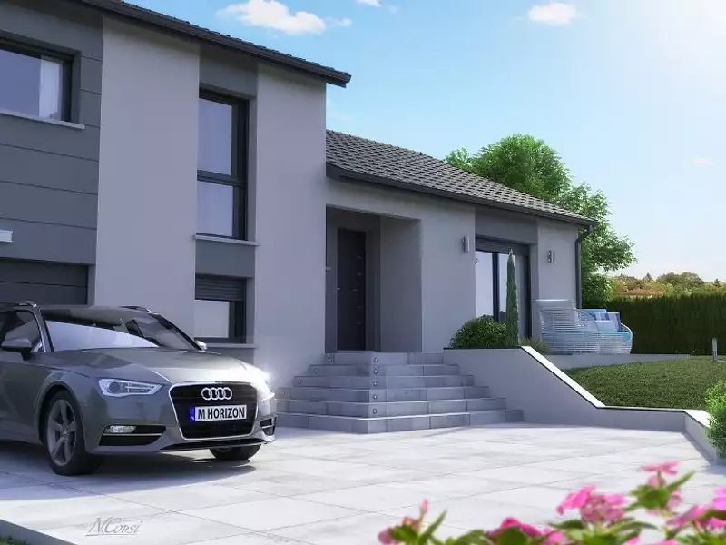 Maison neuve, 100 m² - Louvigny (57420)