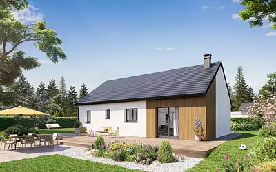 Maison neuve, 84,73 m²