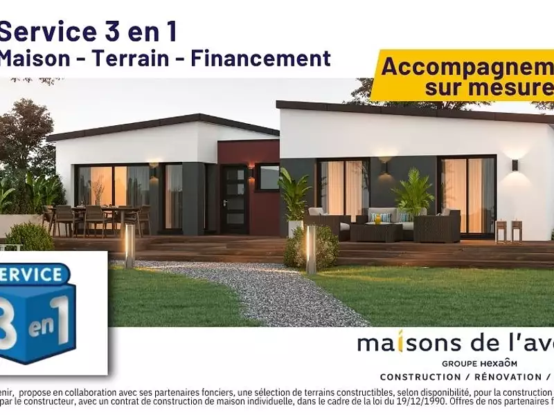 Maison neuve, 149 m² - Merlevenez (56700)