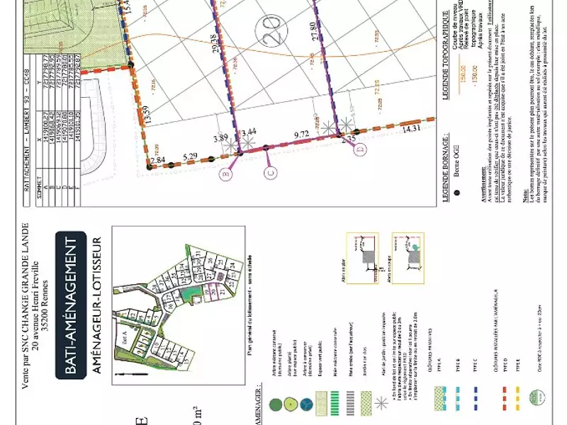 Terrain à bâtir, 419 m² - Changé (53810)
