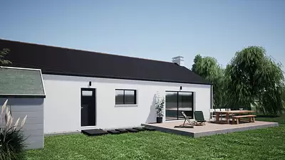 Maison neuve, 100 m²