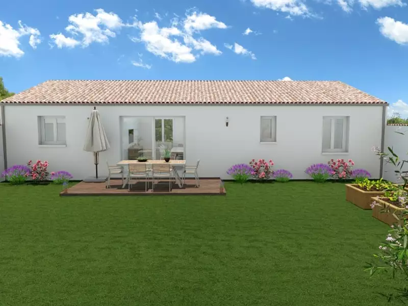 Maison neuve, 80 m² - Bourgneuf (17220)