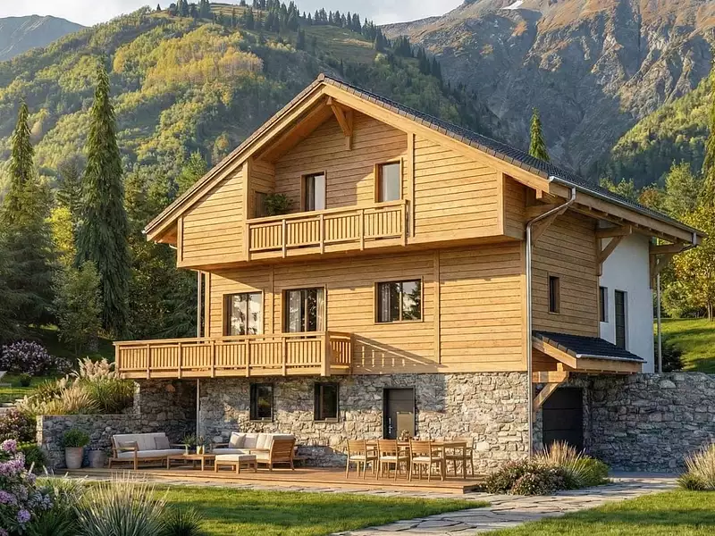 Maison neuve, 113 m² - Saint-Sigismond (74300)