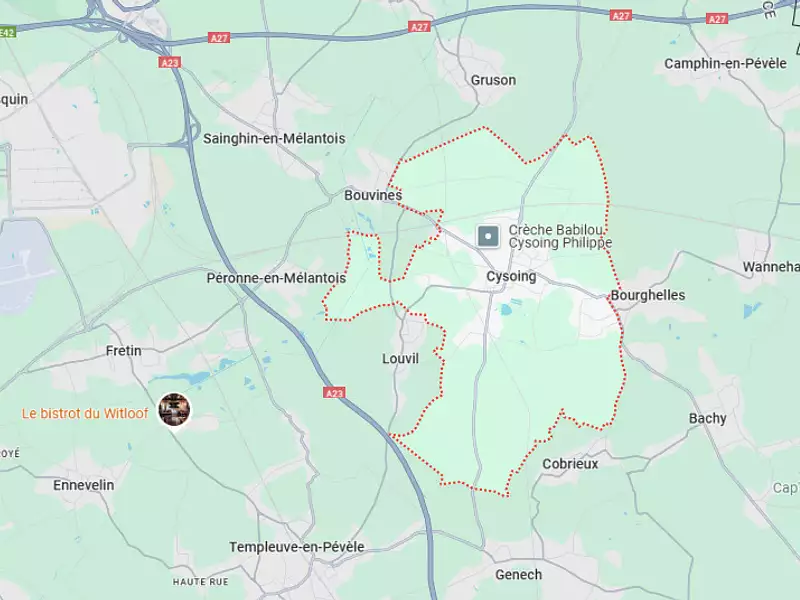Terrain à bâtir, 622 m² - Cysoing (59830)