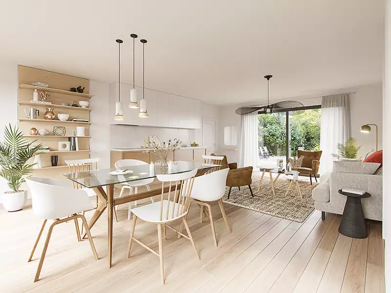 Maison neuve, 110 m² - Saint-Fargeau-Ponthierry (77310)