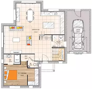 Maison neuve, 127 m²