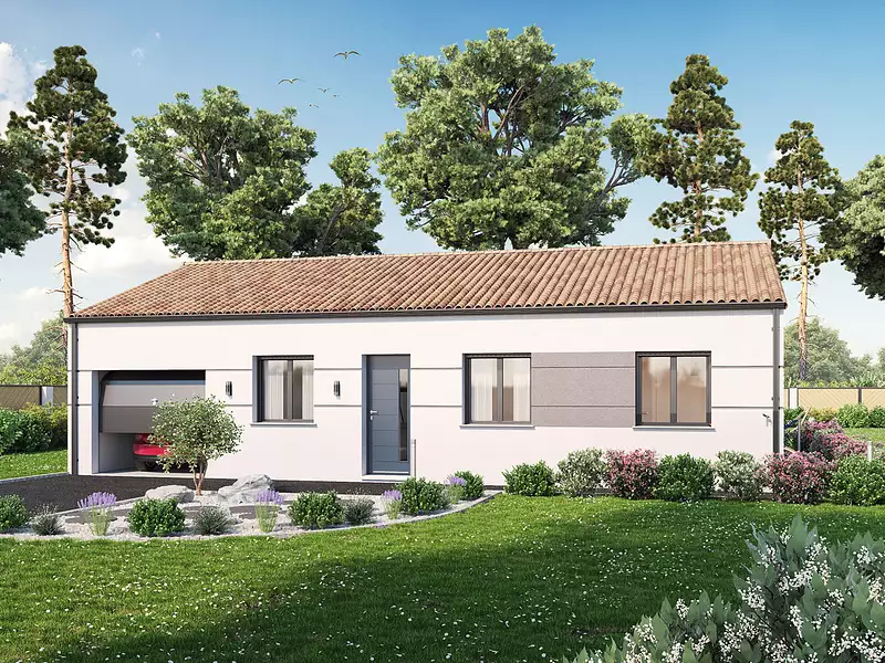 Maison neuve, 83 m² - Sainte-Foy (85150)