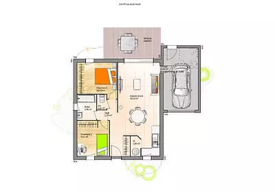 Maison neuve, 60 m²