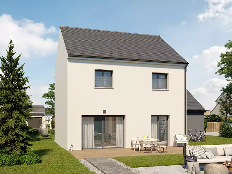 Maison neuve, 98 m² - Les Villages Vovéens (28150)