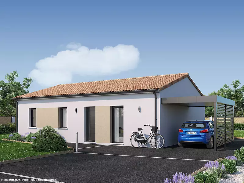 Maison neuve, 82 m² - Cussac-Fort-Médoc (33460)