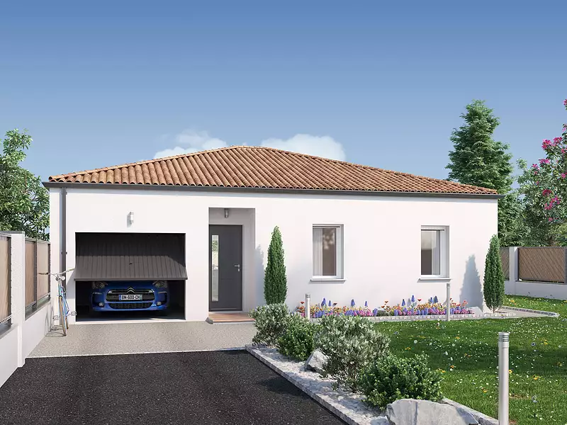 Maison neuve, 78 m² - Sainte-Flaive-des-Loups (85150)