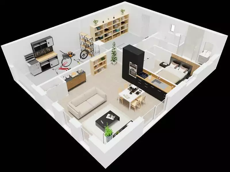 Maison neuve, 50 m² - Sainte-Hermine (85210)