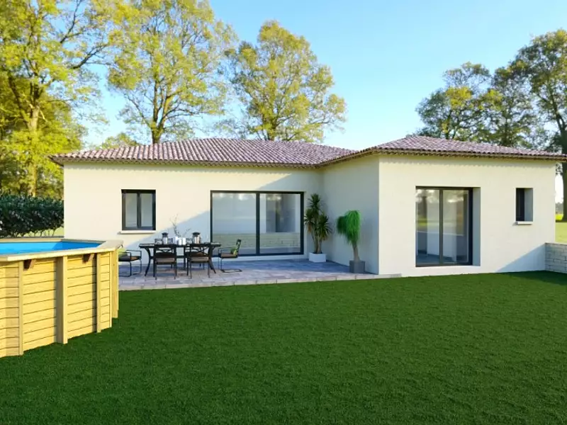 Maison neuve, 88 m² - Sénas (13560)