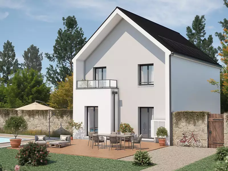 Maison neuve, 90 m² - Bussy-Saint-Georges (77600)