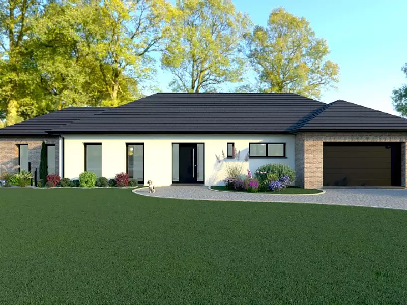 Maison neuve, 189 m² - Auchy-les-Mines (62138)