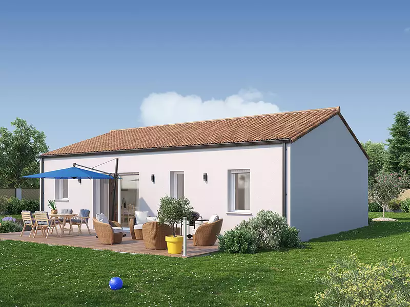 Maison neuve, 80 m² - Grand'Landes (85670)