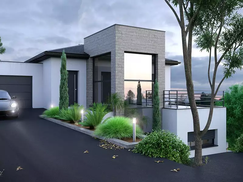 Maison neuve, 130 m² - Chuzelles (38200)