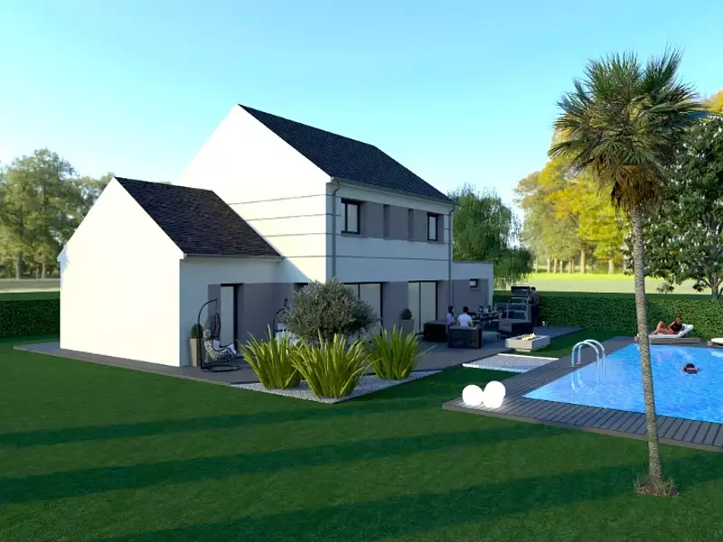 Maison neuve, 120 m² - Fontainebleau (77300)