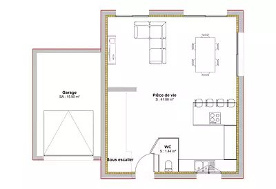 Maison neuve, 85 m²