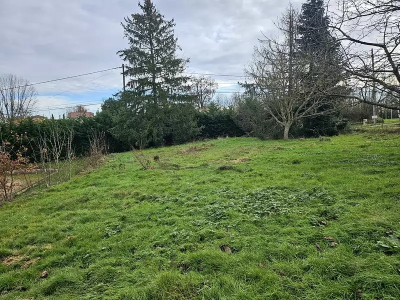 Terrain à bâtir, 842 m² - Chanoz-Châtenay (01400)