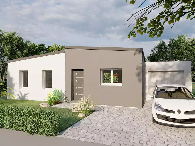 Maison neuve, 79 m² - Feneu (49460)