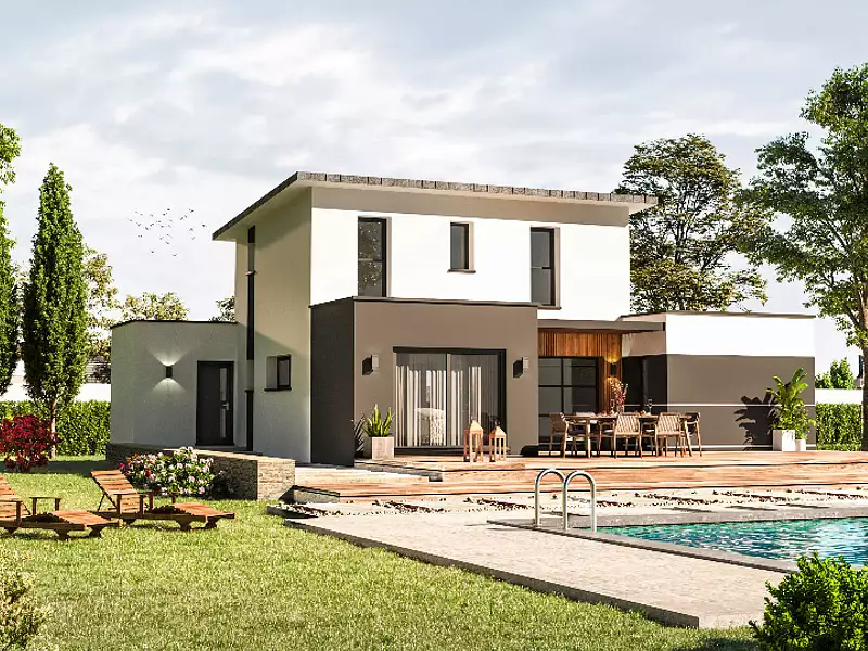 Maison neuve, 115 m² - Guidel (56520)
