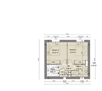 Maison neuve, 95 m²