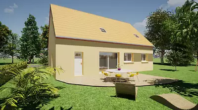 Maison neuve, 73 m²
