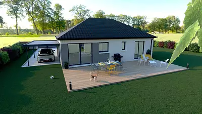 Maison neuve, 67,51 m²