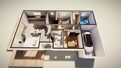 Maison neuve, 100 m²