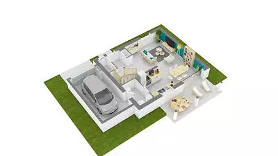 Maison neuve, 90 m²