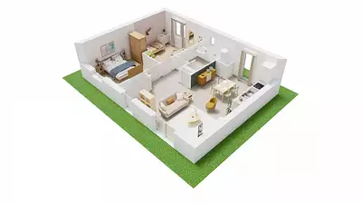 Maison neuve, 60 m²