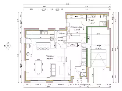 Maison neuve, 140 m²