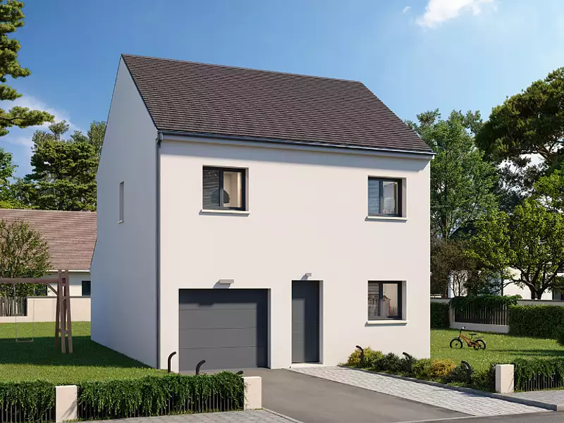 Maison neuve, 82 m² - Les Villages Vovéens (28150)